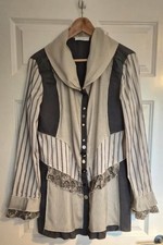 Elisa Cavaletti Vintage Women's Tunic Top Blouse Long Sleeve