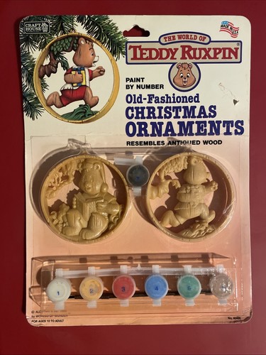Teddy ruxpin paint - paint, number