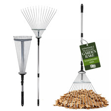 Garden Rake 9 Teeth Adjustable