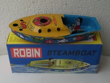 ROBIN pop pop-pop steam boat