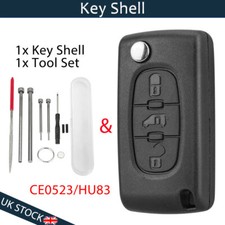 Key Fob Case 3 Button + Tool