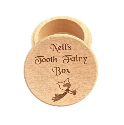 Personalised engraved tooth - personalised,