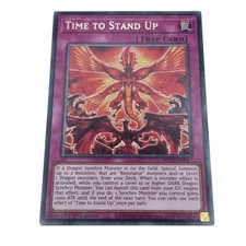 Yu-Gi-Oh! Maze of Memories Time To Stand Up MAZE-EN017 Trap Card 1st Edition