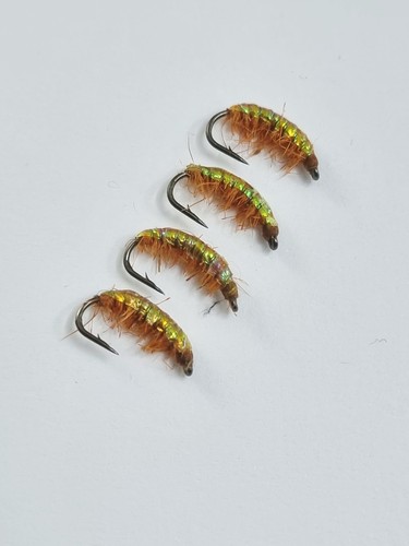 Trout flies shell back - flies,