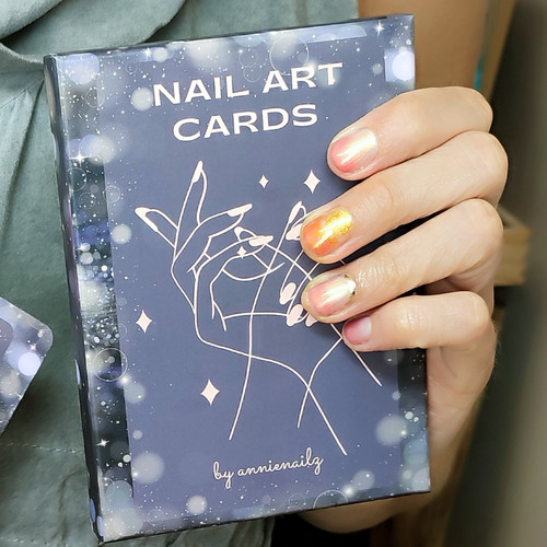 Nail art cards - nail, design