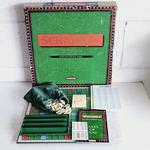 Scrabble deluxe edition 1988 - deluxe,