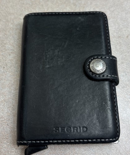 Secrid mini wallet black - mini,