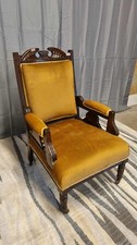 Vintage/Antique Mahogany framed Edwardian nursing chair