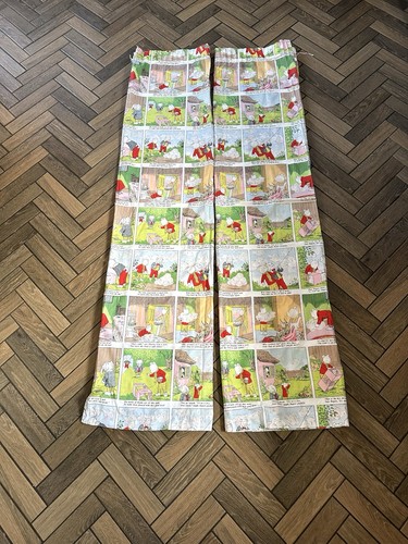 Vintage rupert bear curtains - vintage,