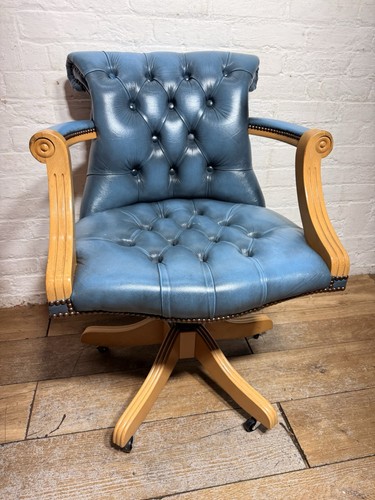Chesterfield leather captains - chesterfield,