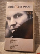 Sting And The Police Rare Best Of VHS Video Cassette 