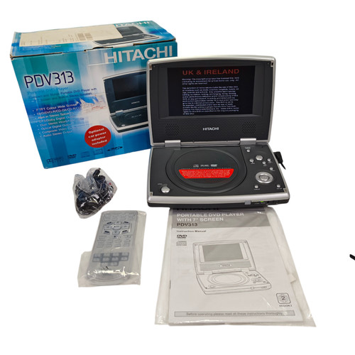 Hitachi pdv313 portable - portable, inch