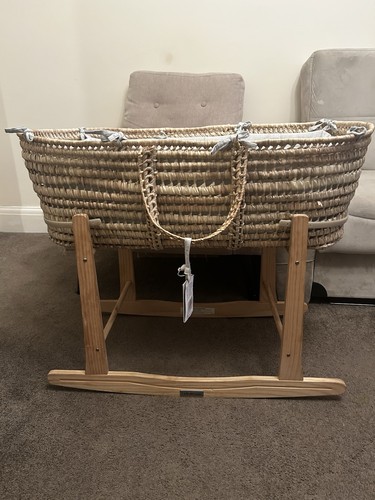Mamas papas moses basket and - &,