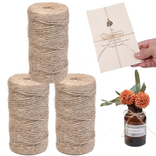 100m natural jute twine - 100m,