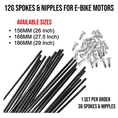 Bike hub motor spokes - e-bike,