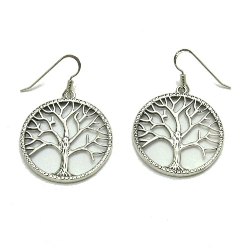 Sterling silver earrings - silver,
