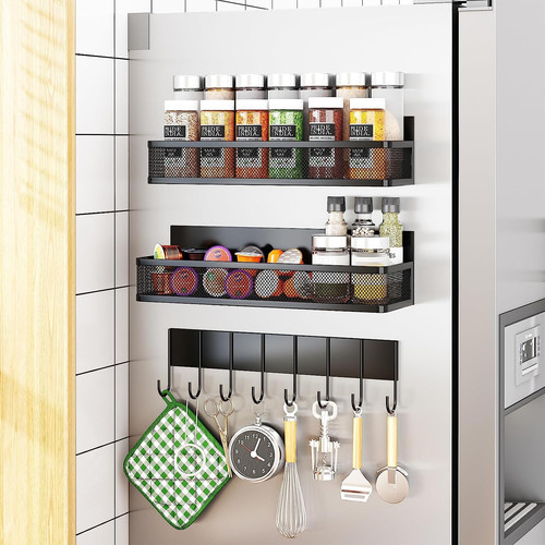 Magnetic spice rack for - magnetic,