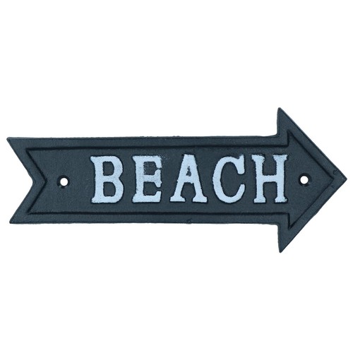 Beach arrow sign - arrow,