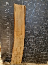 ITALIAN WALNUT LIVE EDGE SLAB KILN DRIED HARDWOOD CRAFT (1710) 1350x200-250x30mm