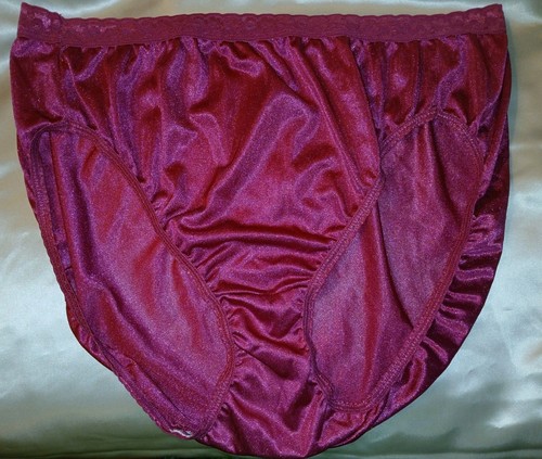 Vintage hanes burgundy satin - burgundy,