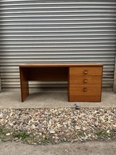 Stag Teak Dresser Desk Vintage