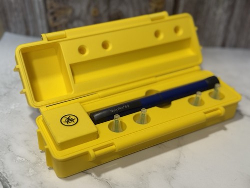 Yellow novopen pen holder - novopen, |