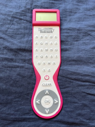 Electronic dictionary bookmark - electronic,