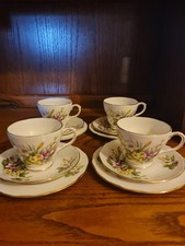 4 X Duchess Bone China