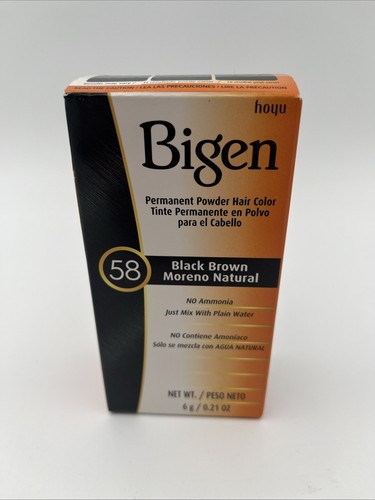 Brand new bigen - 58, borwn