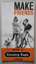 Coventry-Eagle Bicycle Brochure c.1962 - Flight Autocrat Nymph Ambler Vogue Hawk