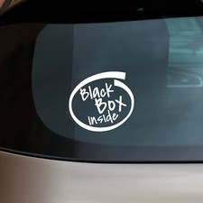 Black Box Inside Sticker Funny