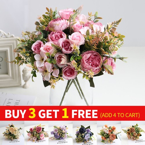 Artificial flowers silk - flowers, peony