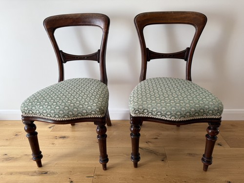 Two victorian mahogany - two,