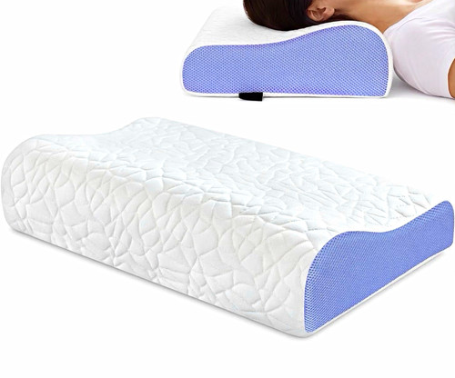 White blue quilted fabric - blue,