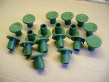 5 -1000 large garden bamboo cane caps rubber toppers eye / limb protection