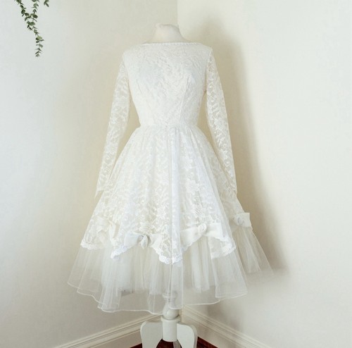 1950s 1960s wedding dress - dress, uk
