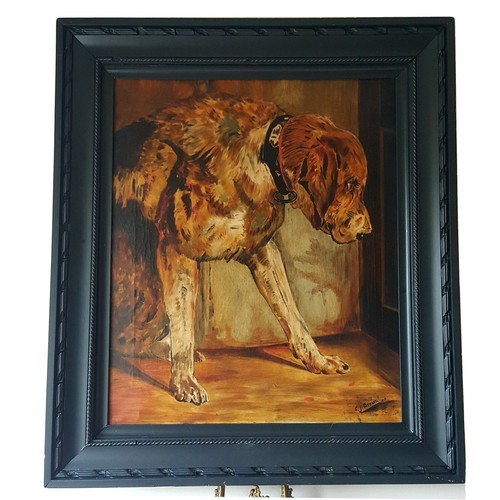 Antique oil painting after sir - after,