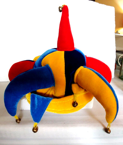 Colorful jester costume - colorful, jester’s