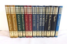 The Great Writers Library 14 Hardback Decorative Books MC 80s/90s
