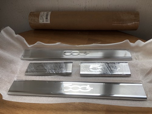 4pcs brushed look metal plate - brushed,