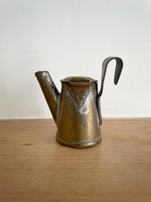 Antique Brass Miners Teapot