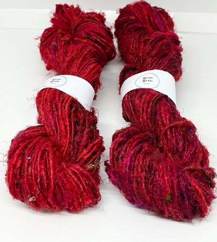Sari silk yarn - for, fibre