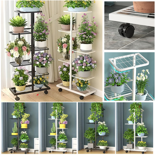 Tier metal plant stand - plant,