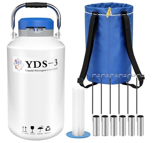 Liquid nitrogen container - liquid,