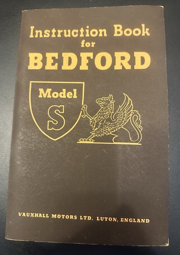 Vauxhall bedford model ss - s,