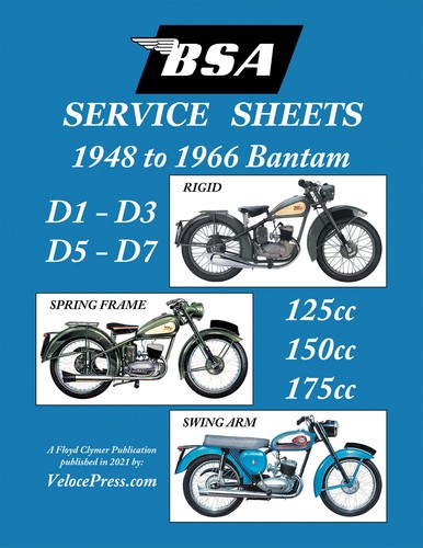 Bsa bantam d7 service - bantam,
