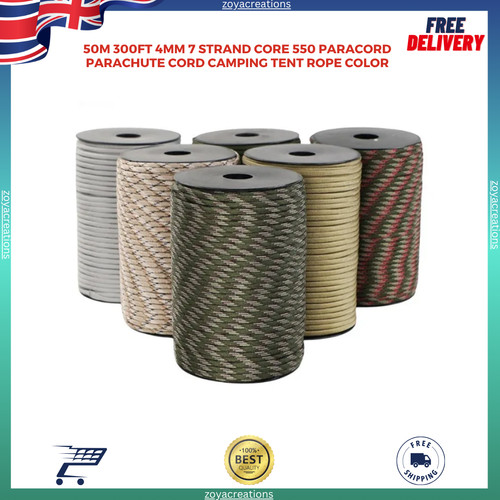 50m 300ft 4mm strand - 50m,