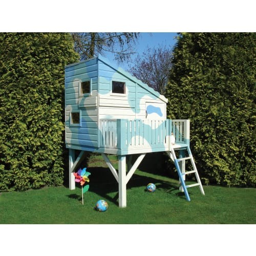 6x6 shire elevated - shire, wooden