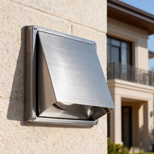 Backdraft damper hood black - backdraft,