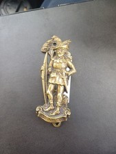 VINTAGE BRASS ROBIN HOOD DOOR